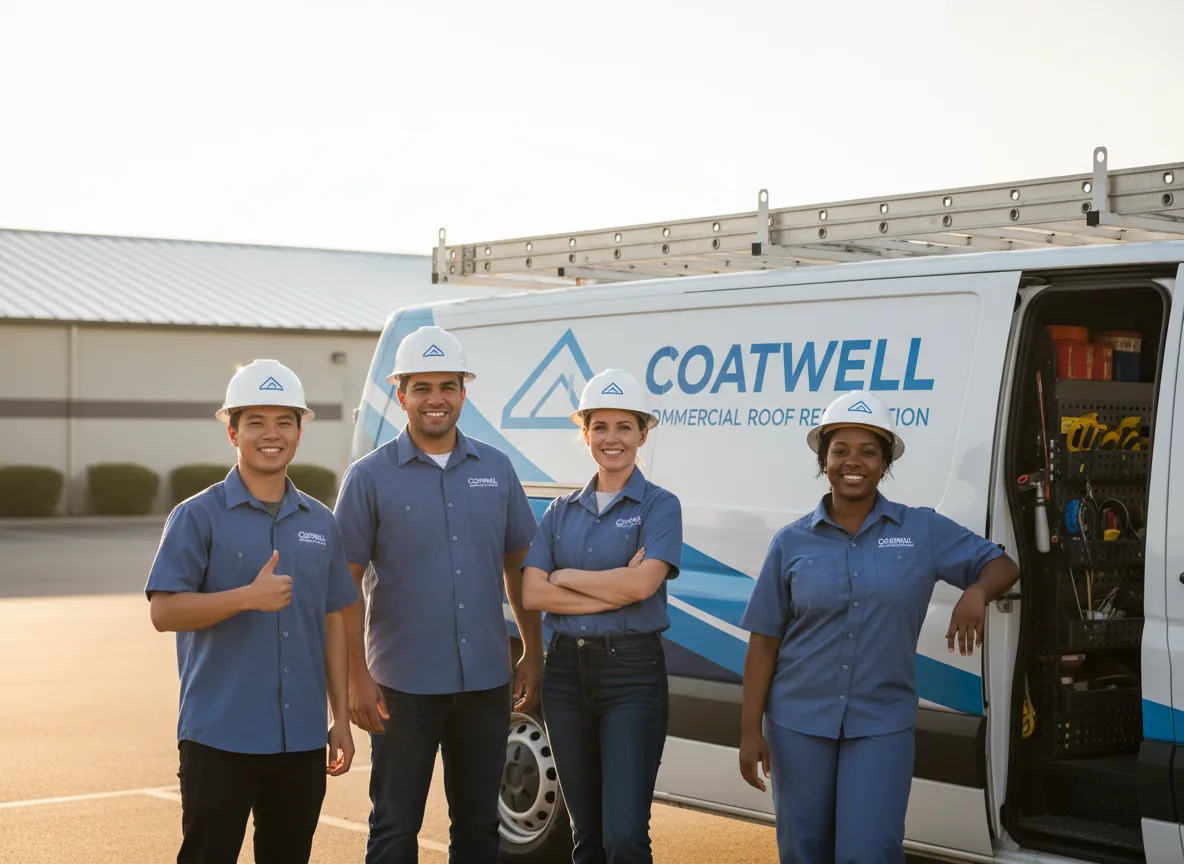 Commercial roof coating company in East Wareham, MA